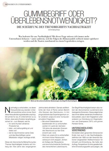 Gummibegriff | Kraus & Partner - Transformation Experts