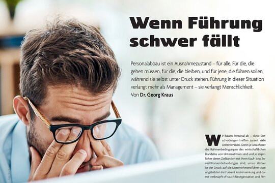 Cover: Wenn Führung schwer fällt