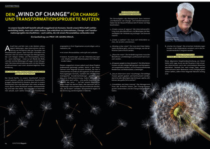 Cover: Wind of Change nutzen. Transforation