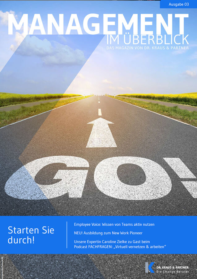 Ausgabe 3 - Durchstarten | Kraus & Partner - Transformation Experts