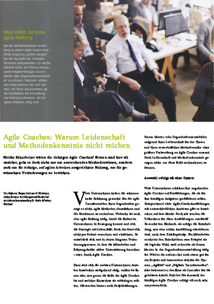 Agile Coach Ausbildung | Kraus & Partner - Transformation Experts